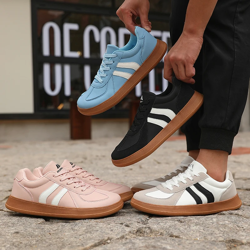A Pair of Skateboard Shoes, Shoes for Men,German Training Shoes, Men's Tennis Shoes,Men'S Fashionable Sports and Leisure Shoes