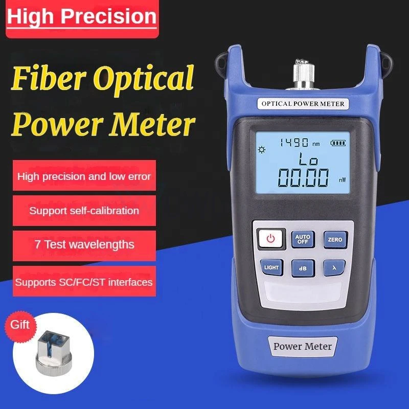 

Измеритель оптической мощности сухих элементов и литиевых батарей, высокая точность, длина волны 7, интерфейс SC, FC, ST, индивидуальный мини-OPM