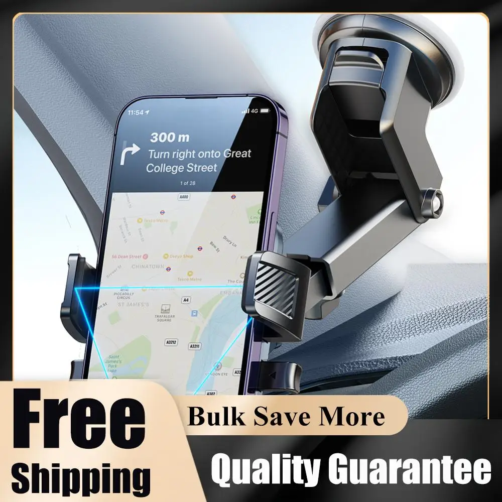 

Car Dashboard Phone Mount Sucker 360 Rotating Car Navigation Bracket Dashboard & Windscreen Phone Holder for 4-7.2 Inch Phones