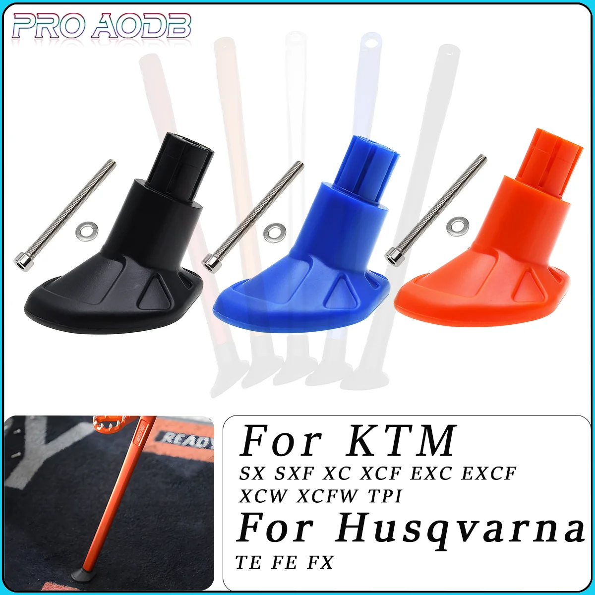 

Kickstand Side Stand+Spring Kit For KTM EXC 300 EXC-F 350 125 200 250 450 500 530 XC XCF XCW XCFW Six days TPI 2008-2023