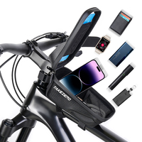 Bicycle Bag Waterproof Touch Screen Cycling Bag Bicycle Front Cell Phone Holder Bag 4.7-6.8 inch Phone Case Bike Accessories