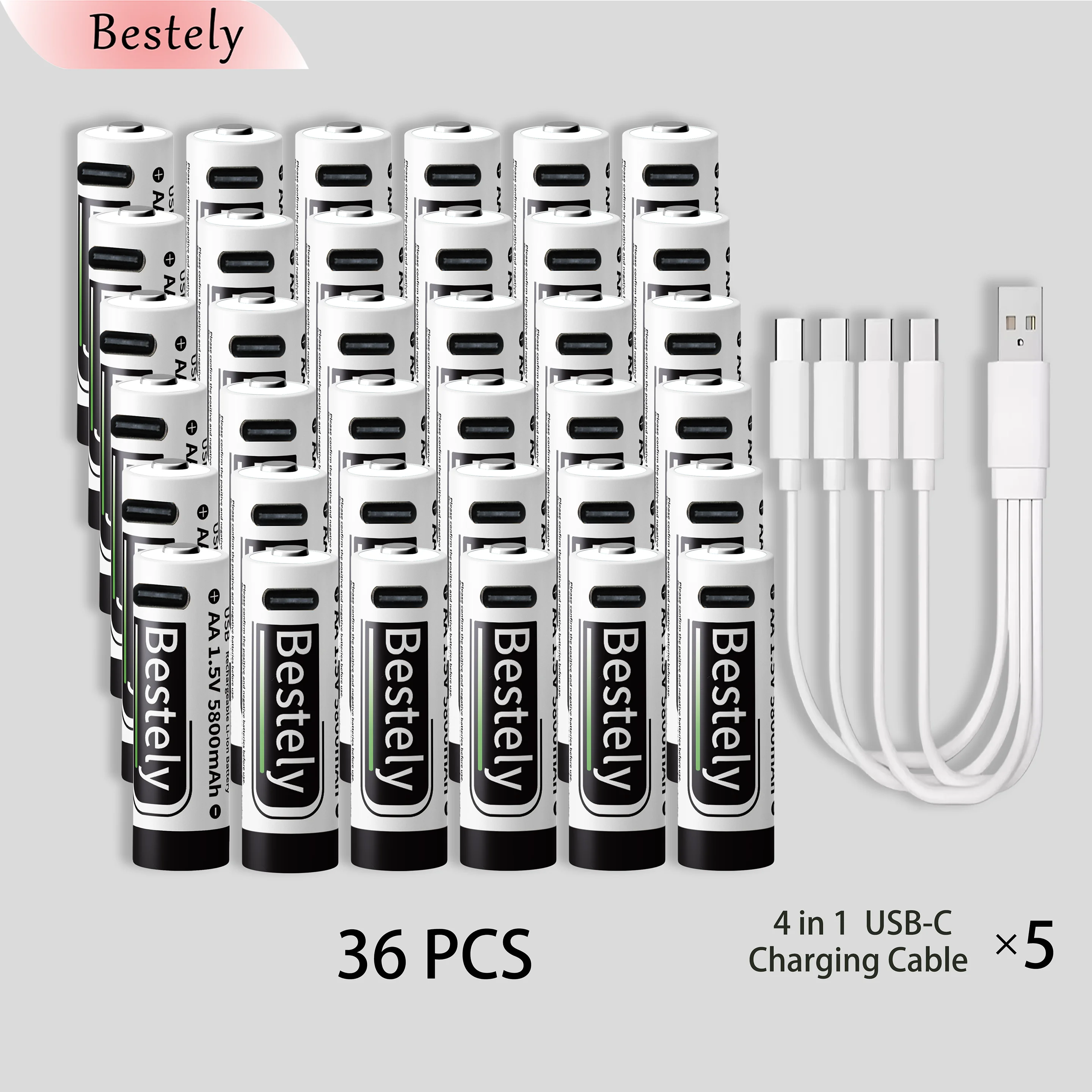 New 1.5V Aa 5800Mah…