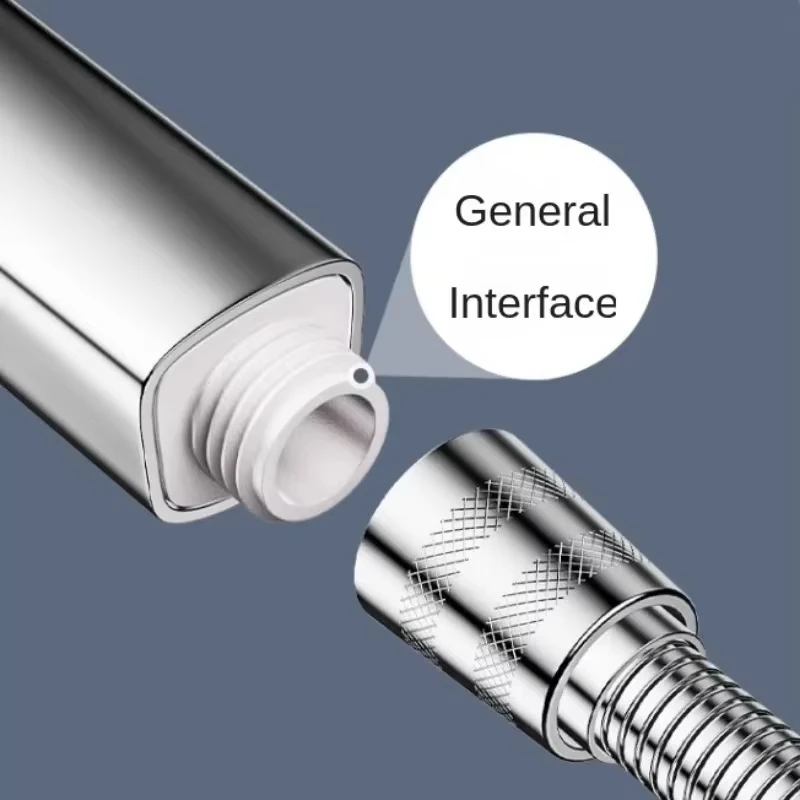 رأس دش معزز دائريًا؛ دش تدفق كبير؛ رأس دش عالي الضغط؛ ملحقات غرفة الاستحمام للتدليك #3