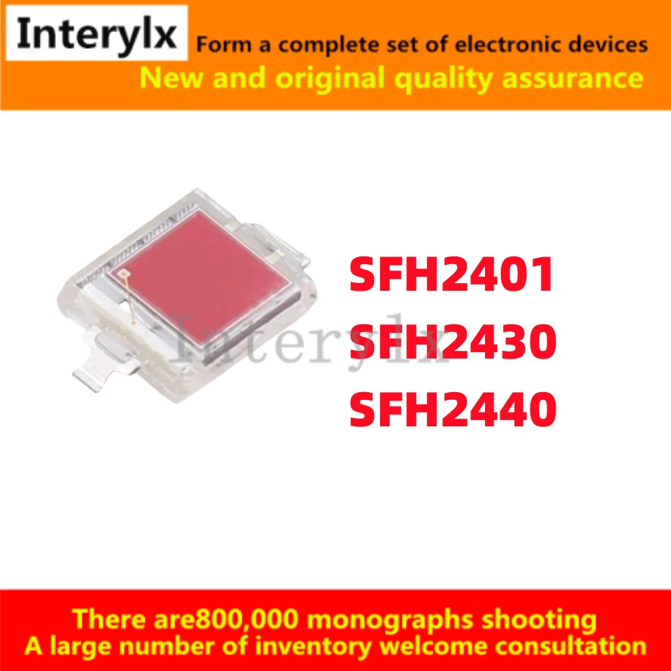 5Pcs/Lot  SFH2401 SFH2430 SFH2440 SFH 2401 2430  2440 Wavelength 950 620 570 nm silicon photodiode photosensitive photodetector