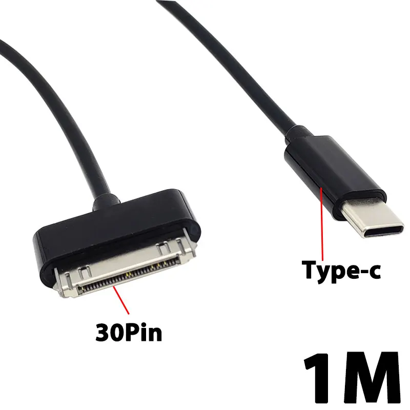 

30Pin To USB C Charging Data Cable for USBC Type C To 30 Pin Adapter Charger Cord Accessories