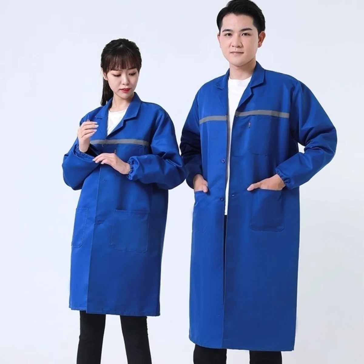 Labor insurance women\'s work dust cover coat long coat jacket male warehouse keeper breeder handling clothes labor insurance