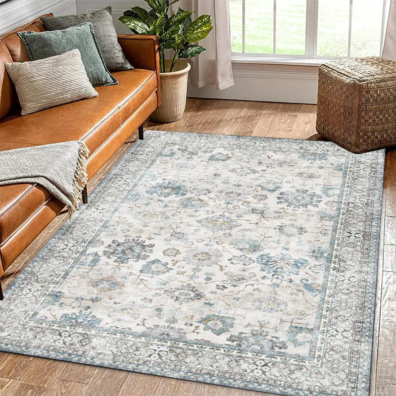 American Style Living Room Carpet Retro National Large Bedroom Area Rug Sofa Tea Table Study Room Floor Mat Persian Home Center