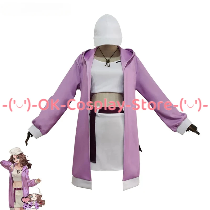 Aida Cosplay Costume Game Identity V Psychologist Cosplay Suit Coat Tupe Top Skirts Hallween Carnival Uniforms Custom Made