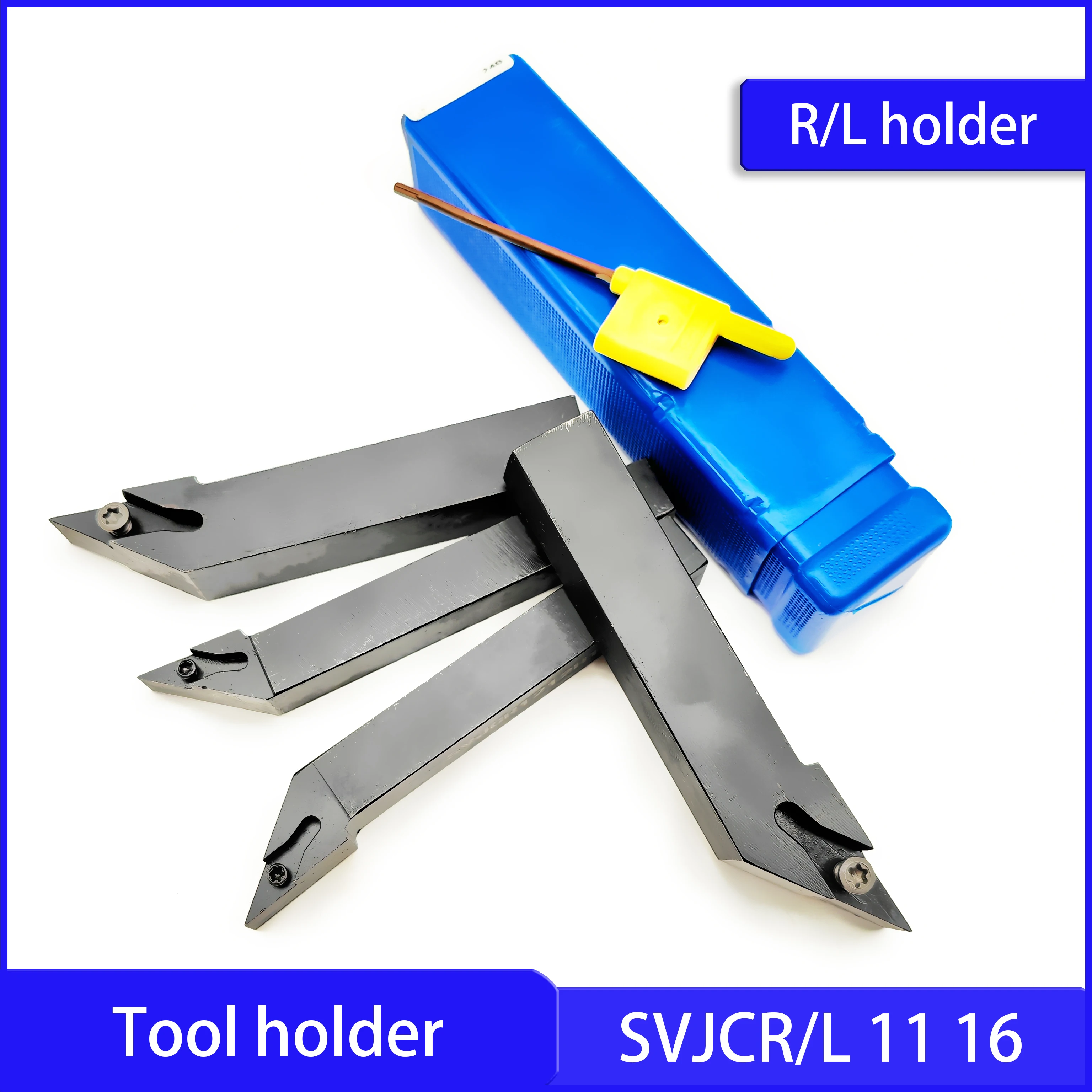 Portautensili CNC SVJCR SVJCL11 per VCMT1103 VCGT1103 Utensile SVJCR16 SVJCL utilizza VCMT1604 VCGT1604 VCGW1604 utensile da tornio SVJBR