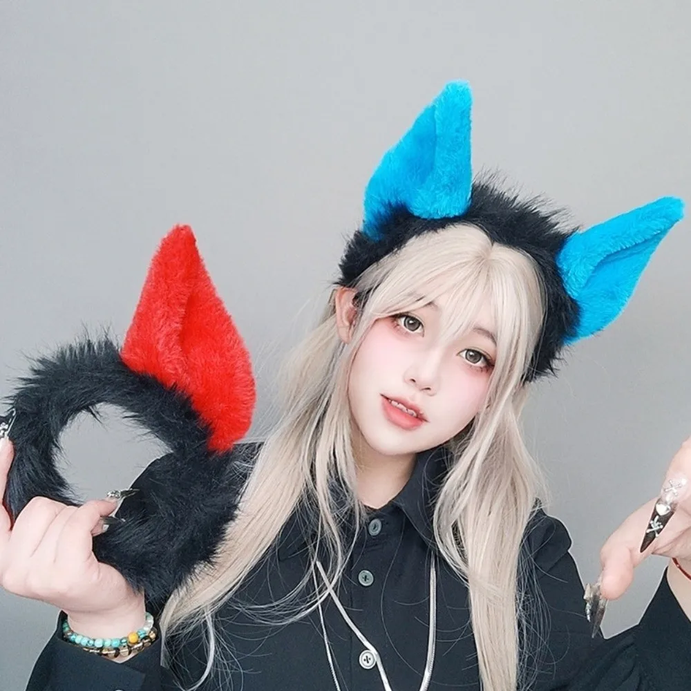 Creative Bentable Halloween Costume Cosplay Props 3D Furry Cat Ears DIY with Belt Devil's Sweetheart Tail All Saints' Day