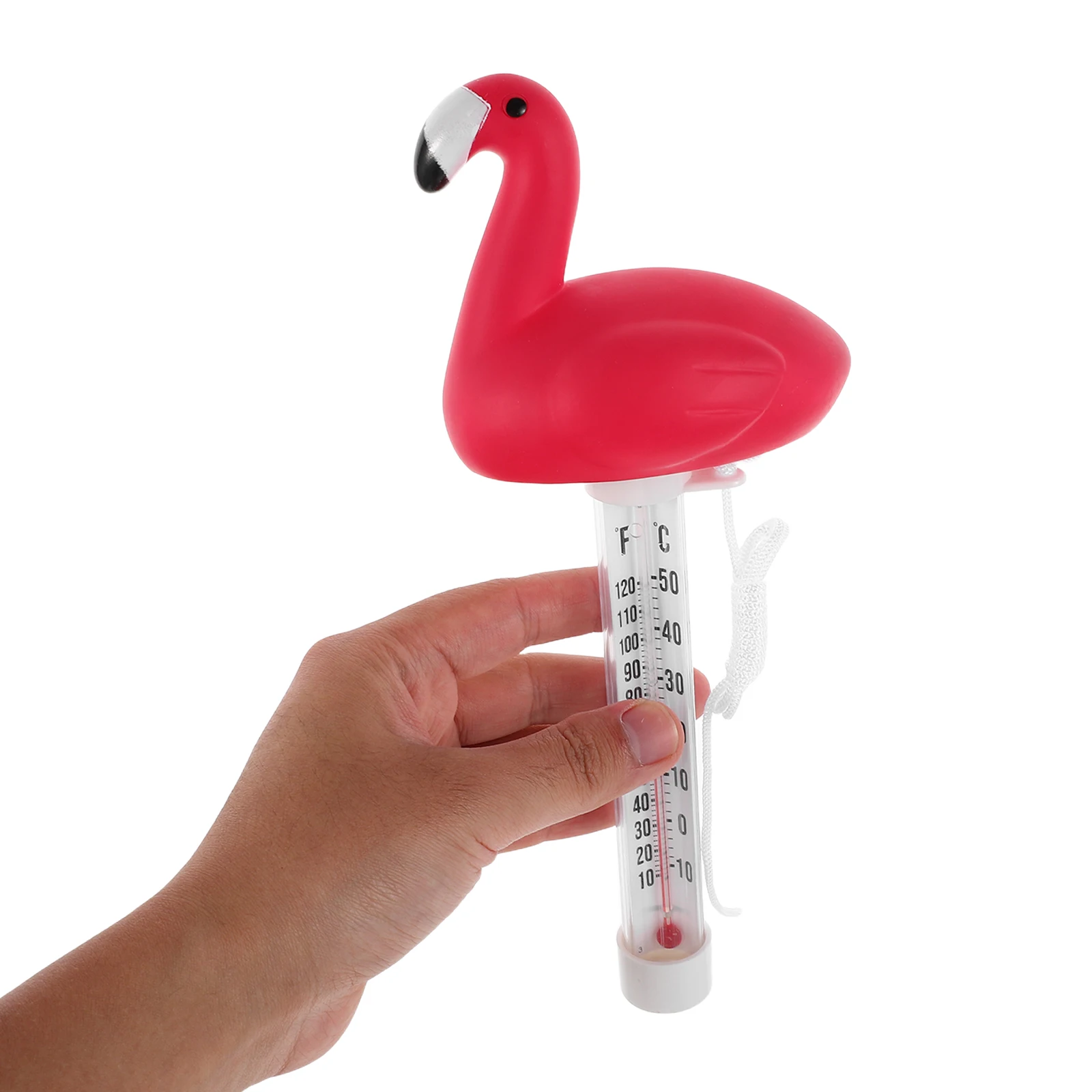 

Swimming Pool Temperature Gauge Floating Thermometer String Attachment Accurate Water Temperature Meter for Pools Spas Hot