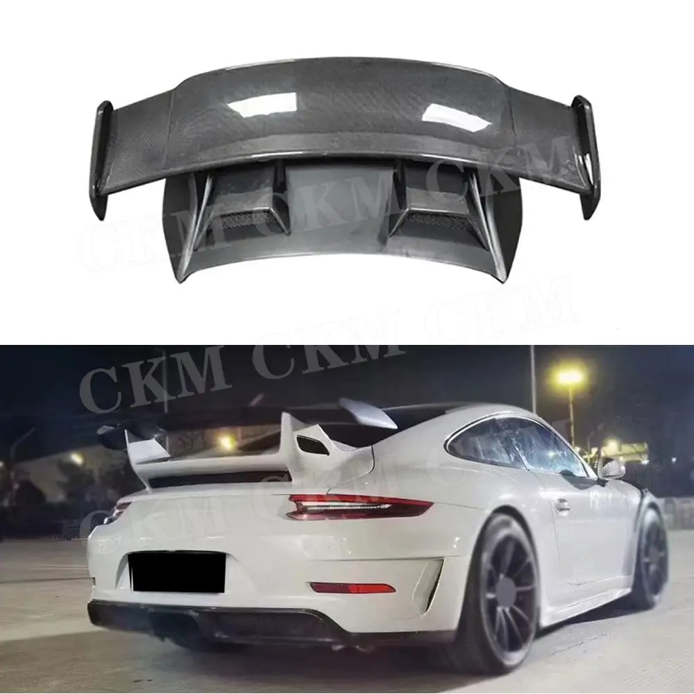 

CKMUUER for Porsche 911 GT3 2015-2018 Racing Tuning Spoiler Body Kit Car Accessories Duckbill Rear Trunk Wing Spoiler