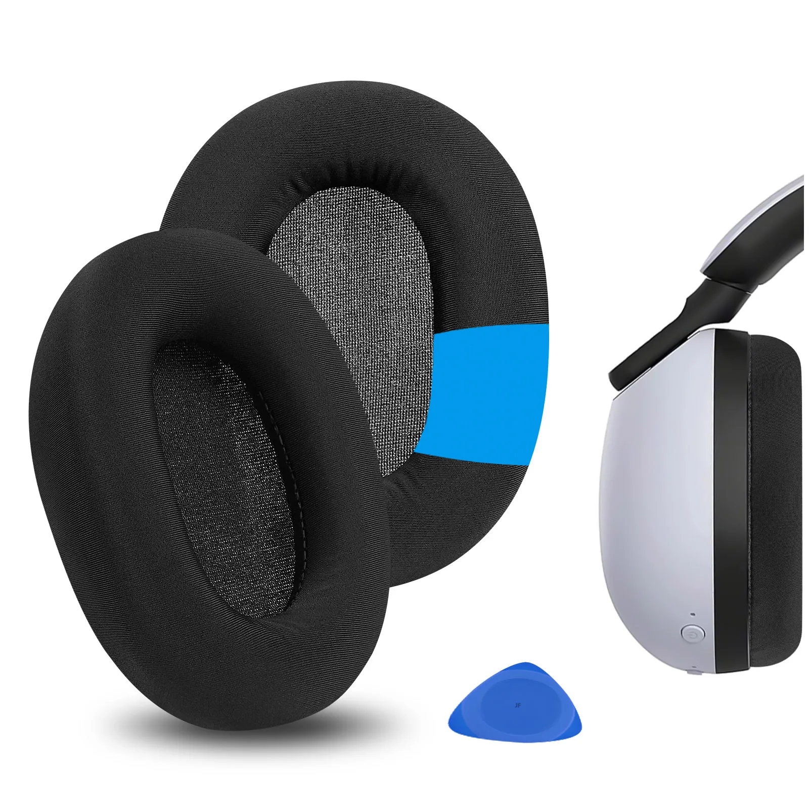 Geekria Sport Cooling-Gel Replacement Ear Pads for Sony INZONE H7 (WH-G700), INZONE H9 (WH-G900N) Headphones Ear Cushions