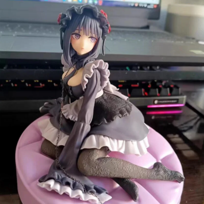 

My Dress-up Darling Anime Figure Kitagawa Marin Black Maid Action Figurine Shizuku Kuroe Statue Collection Decor Model Toy Gift