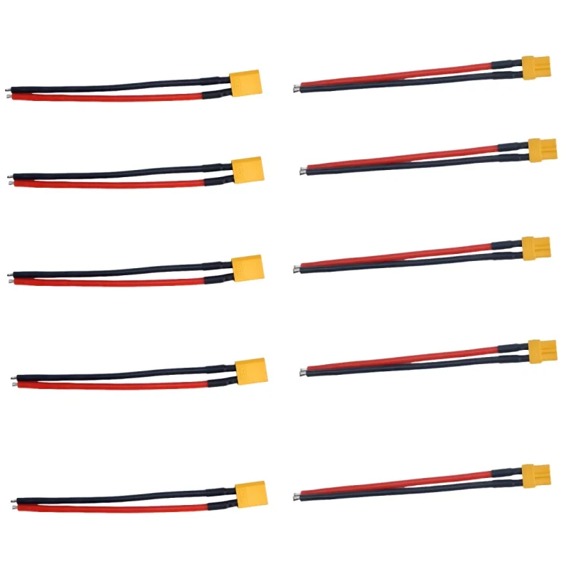 XT30 Mannelijke en Vrouwelijke Connector Plug Set met 16AWG Siliconen Draad voor FPV Drones RC Lipo Vaste Vleugel Batterij Verbindingen