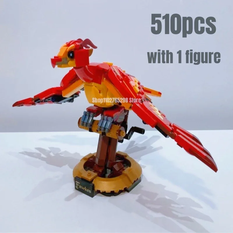 510pcs Phoenix Building Blocks Model Toys for Children Christmas Gift