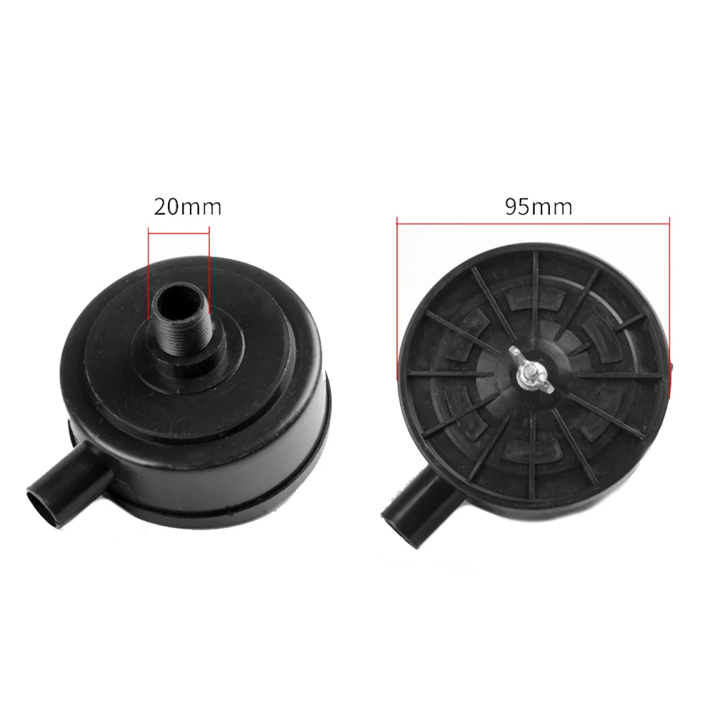 

Piston Compressor Accessories Air Compressor Muffler Noise Reducer and Air Filter for 20mm Pumps Plastic and Paper Components