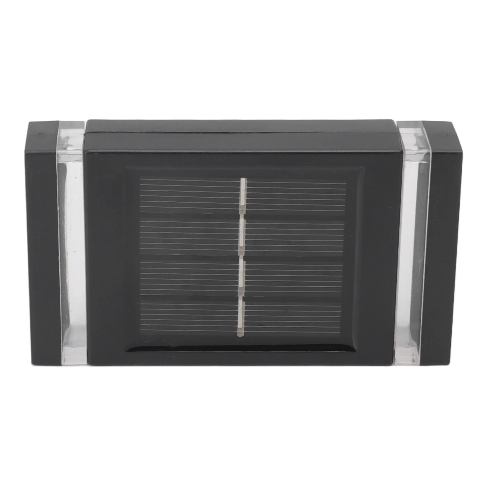 2PCs Solar Wall Lights 6 LED up down Waterproof Outdoor Wall Lamp for Garden Driveway Courtyard Balcony Decoration