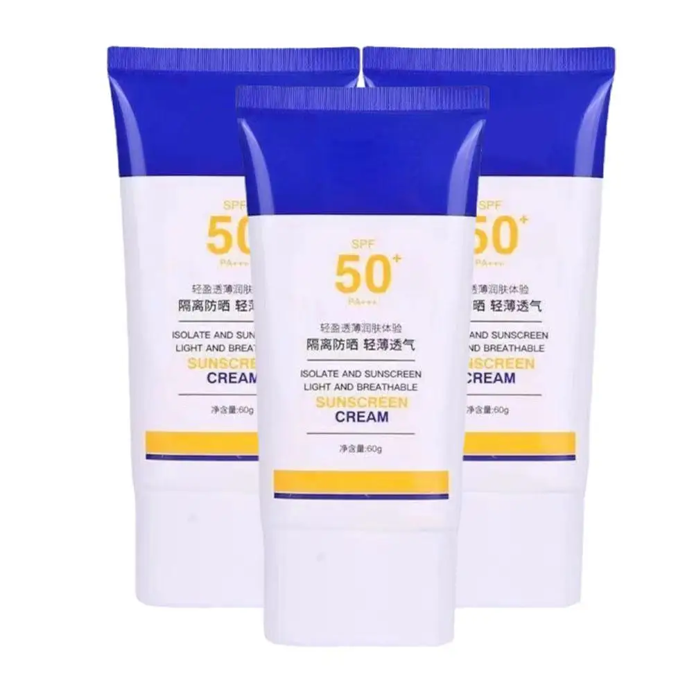 Crème solaire de protection UV pour le visage, produit original, éventuelles F50, PA +++, apaisante, isolation qualifiée ale, anti-taches, éclaircissante, blanchissante, L7P8