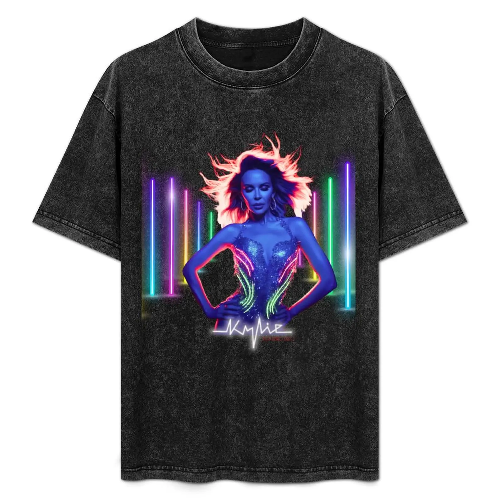 Kylie Minogue - Vegas HIgh - Tension Tour T-Shirt graphic shirts quick-drying slim fit t shirts for men