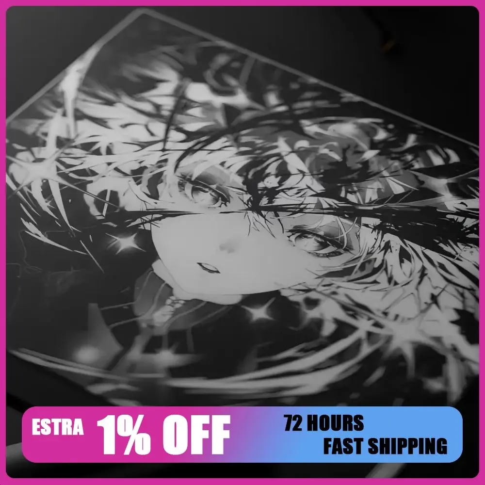 

Wallhack Sp-005 Стеклянный игровой коврик для мыши Обновление Пробуждение Sora Покрытие Стекло Пользовательский Fps Настольный коврик Esport Офисные геймерские аксессуары