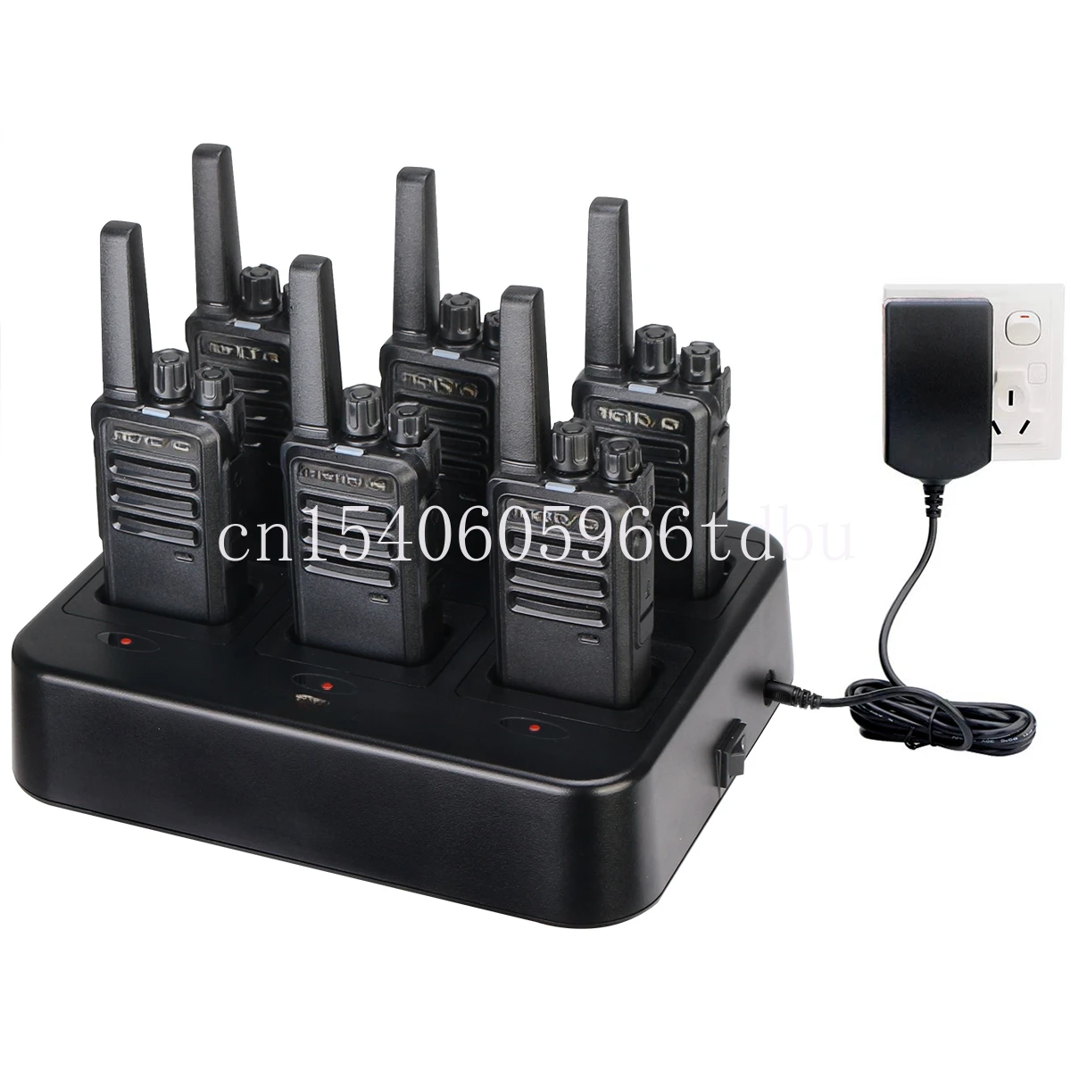 Walkie Talkie with Muti GANG Dock Charger Long Hand 6pack Long Range Radio Set with Muti Rapid Charger Retevis RT668 0.5W PMR446