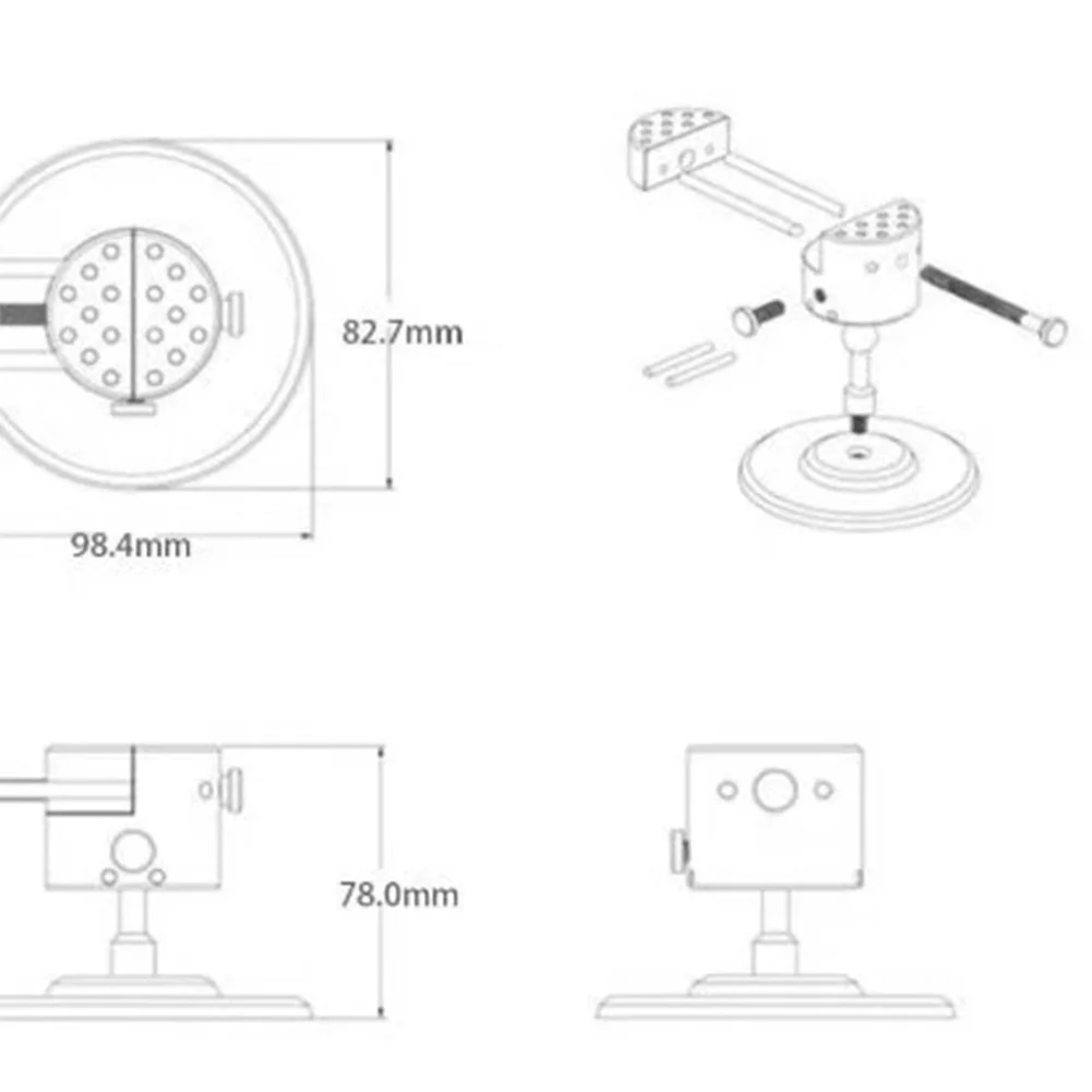 For Mini Aluminum Vise 2.5 Inch with 360 Degree Swivel Base Stainless Steel Elements and 45 90 135 Degree Adjustments