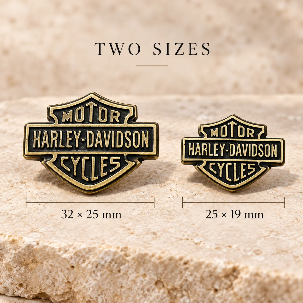 For Harley Davidson Custom Motorcycle English License Plate Cloth Clip Vintage Zinc Alloy Car Mounting Screw Decoration