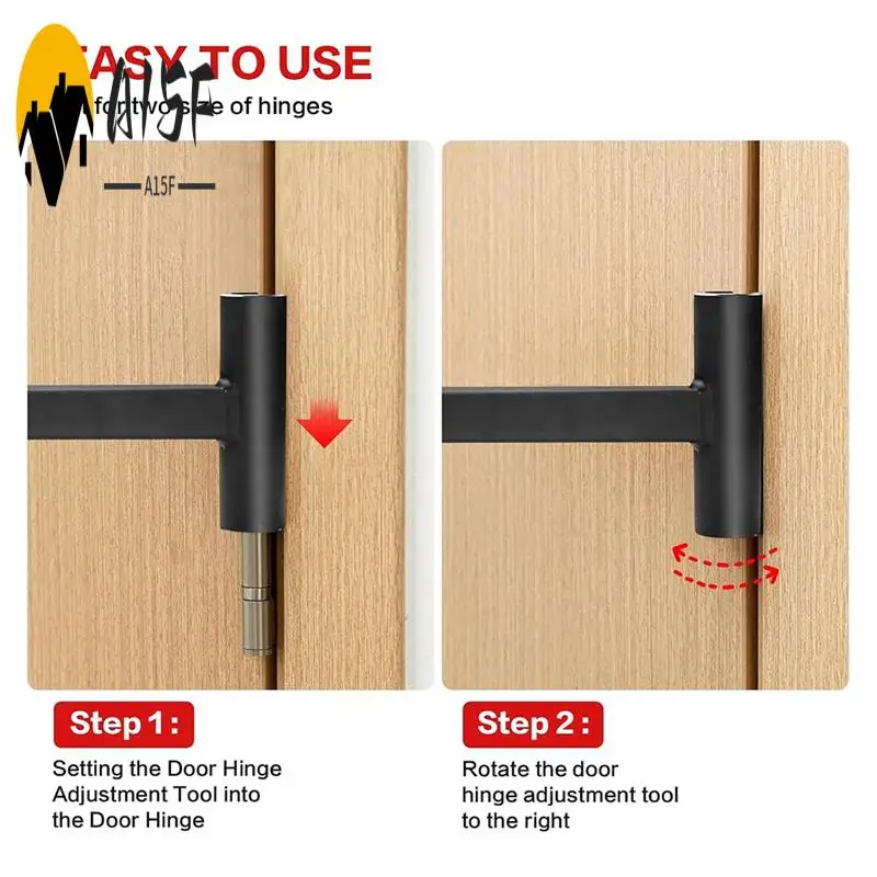 

A15F-2PCS Инструмент для регулировки дверных петель 13134 и .180 Инструмент для регулировки дверных петель, ключ для регулировки зазора петли Инструмент для дверных петель