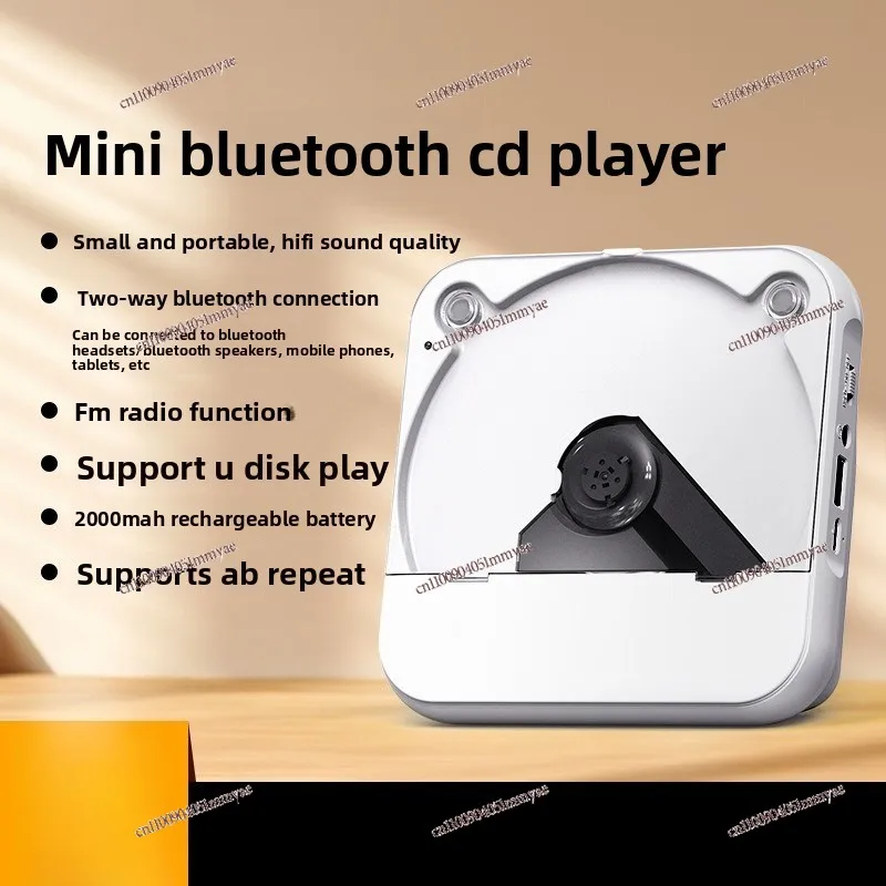 English CD Player, Repeat Student Portable Vinyl CD, Music Player