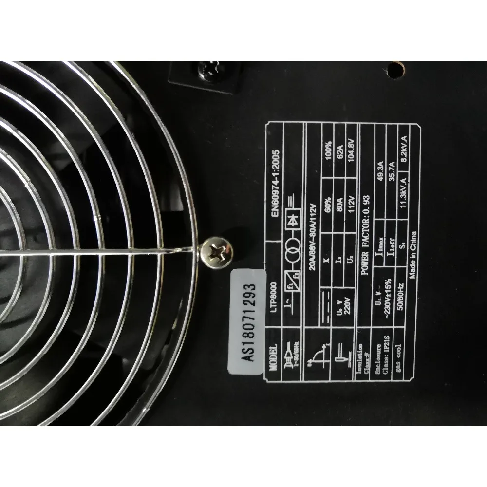 LTP8000 Portable Plasma Cutter | 220V 40A-100A Metal Cutting Machine High Frequency