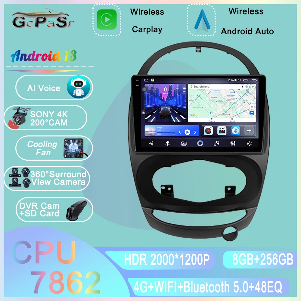 

Автомагнитола на Android для Chery Riich M1 Riich M5 Riich X1 Xcross IndiS S18 Beat DR 2009-2016, автомобильный мультимедийный видеоплеер, Навигация BT