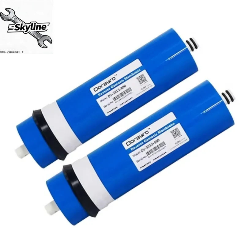 2pcs 800Gpd RO Membrane 3213-800G Kitchen Water Purifier Osmosis Water Filter