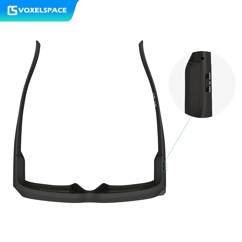 UniqueVR AR Óculos 3D de obturador ativo de realidade virtual Smart Game Vr Cinema Óculos 3D para TV