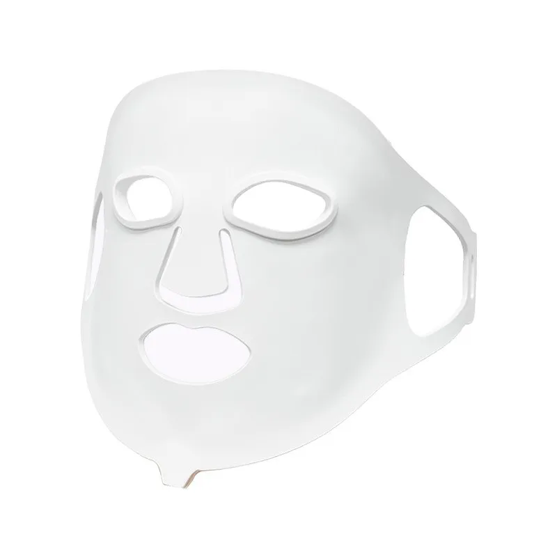 

Cross-border photon skin rejuvenation beauty mask instrument, silicone color light beauty mask, LED household red light 7 color