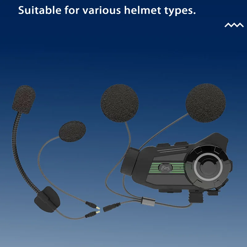 Hot sell EUROFONE S3 2K Camera Blue Tooth Wireless Noise Deduction Helmet Headset BT V5.1 Earphone Handsfree With Microphone for