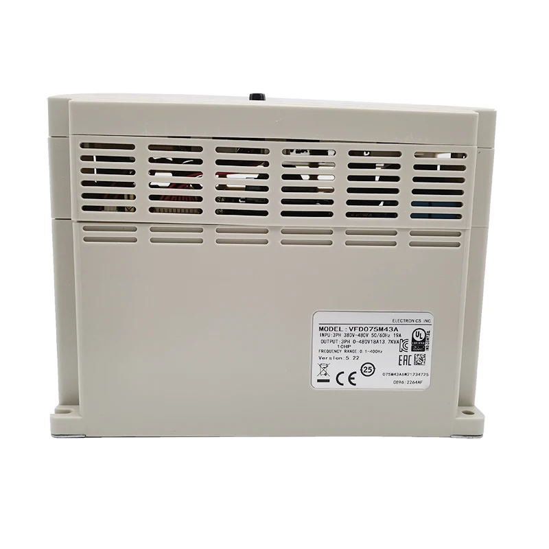 Thương Hiệu Mới Ban Đầu Inverter VFD075M43A 3 Pha 380V 7.5KW