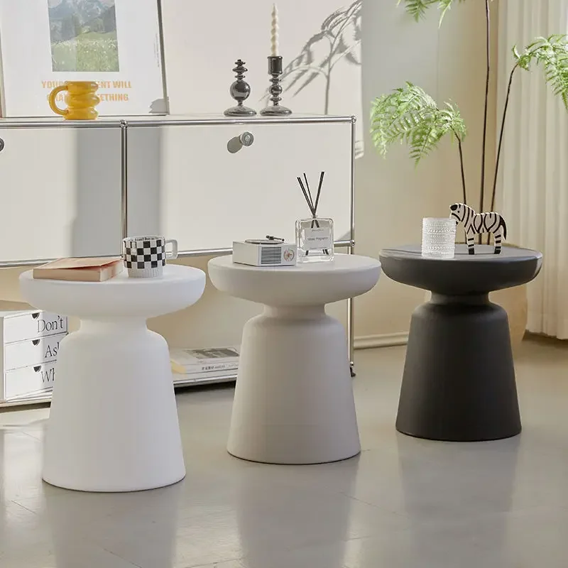 Mushroom Ins Tea House Uses Simple Living Room Side Table and Bedroom Small Apartment Nordic Plastic Small Tea Table