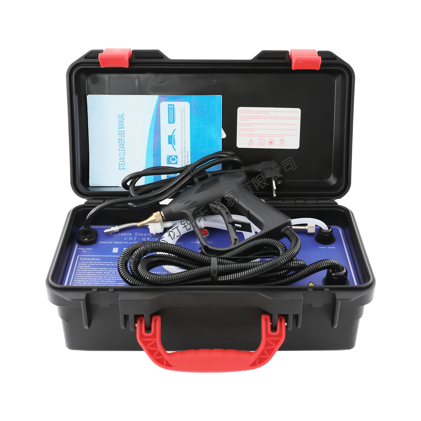 Limpiador a vapor portátil de alta pressure, machine de limpieza a vapor para el hogar y el coche, 5 Bar, 3KW