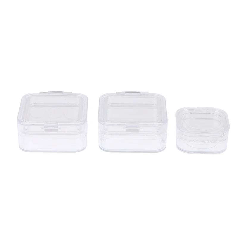 1pc Dental Tooth Box Inside Membrane Tooth Implant Transparent Plastic Box