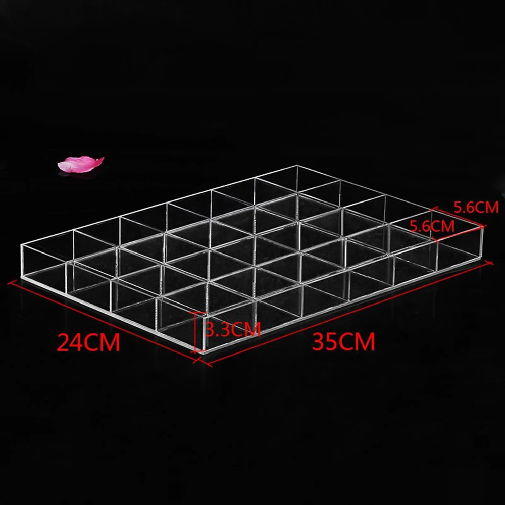 Jewelry Organizer Acrylic Clear Tray Display Storage for Jewelry Earring Bracelet Collections Display Gift Boxes Decoration