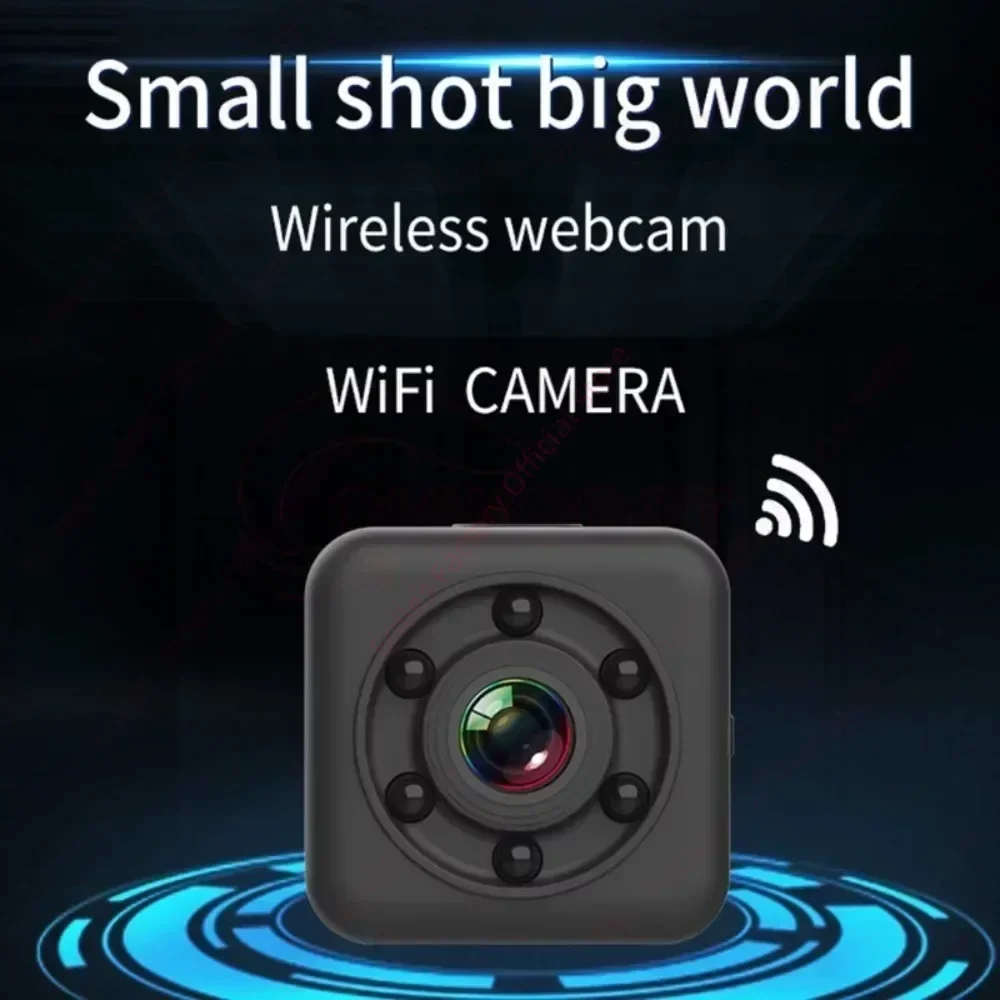 Mini caméra WiFi portable, caméscopes étanches, vision nocturne IR, micro enregistreur vidéo, aimant, extérieur, sport professionnel, 1080P HD