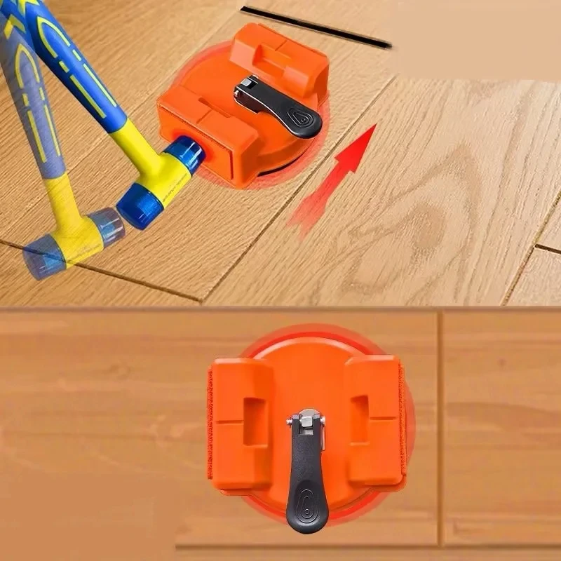 1PC Wood Tile Vinyl Floor Crack Repair Tool Floor Gap Repair Suction Cup Tool Floor Gap Fixer Household Decoration Accessory