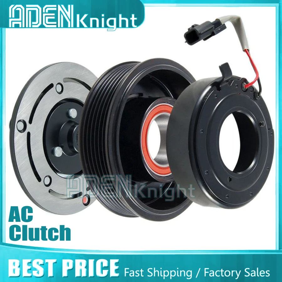 AC Compressor Clutch For VOLVO S40 MK2 V40 V50 S60 MK2 V60 1.6 D2 31291930 31291251 31291929 36000962 36001128 1750 1750P 1753