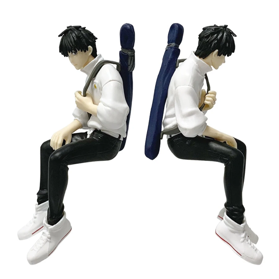 17 سنتيمتر Jujutsu Kaisen أنيمي الشكل المعكرونة سدادة جوجو ساتورو عمل الشكل Fushiguro Megumi تمثال PVC جمع نموذج اللعب