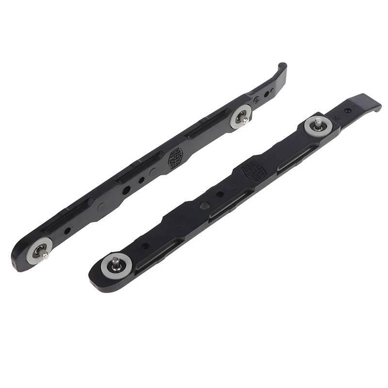 1Pair New Black Chassis Hard Drive Mounting Plastic Rails for Cooler Master For 912 magic armor Qingfeng man and other models