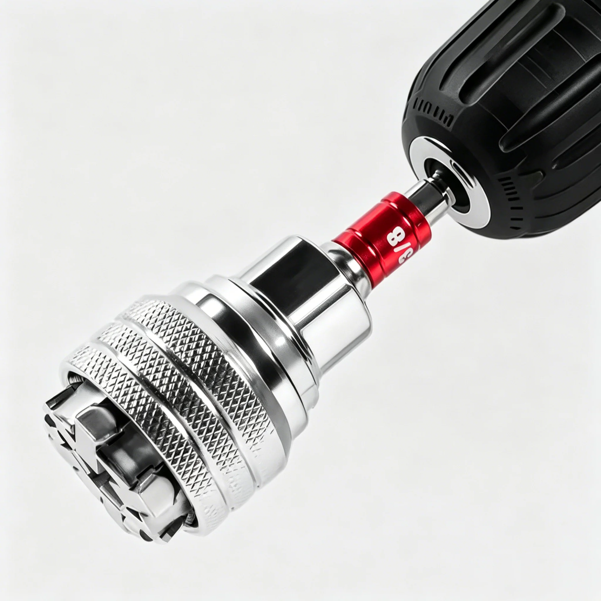 3/8 Inch 10-19mm Adjustable Hex Universal Socket Torque Ratchet Wrench Head Mechanic Tools Socket Adapter