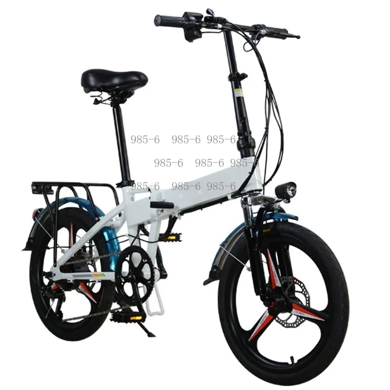 Lightweight Foldable Bike, Portable Assist Vehicle for Men and Women Commuting