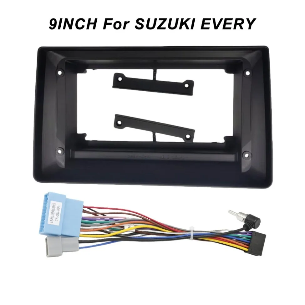 9INCH For SUZUKI EVERY Car Radio Fascia Frame Adapter, Android GPS MP5 Stereo Dash Kit