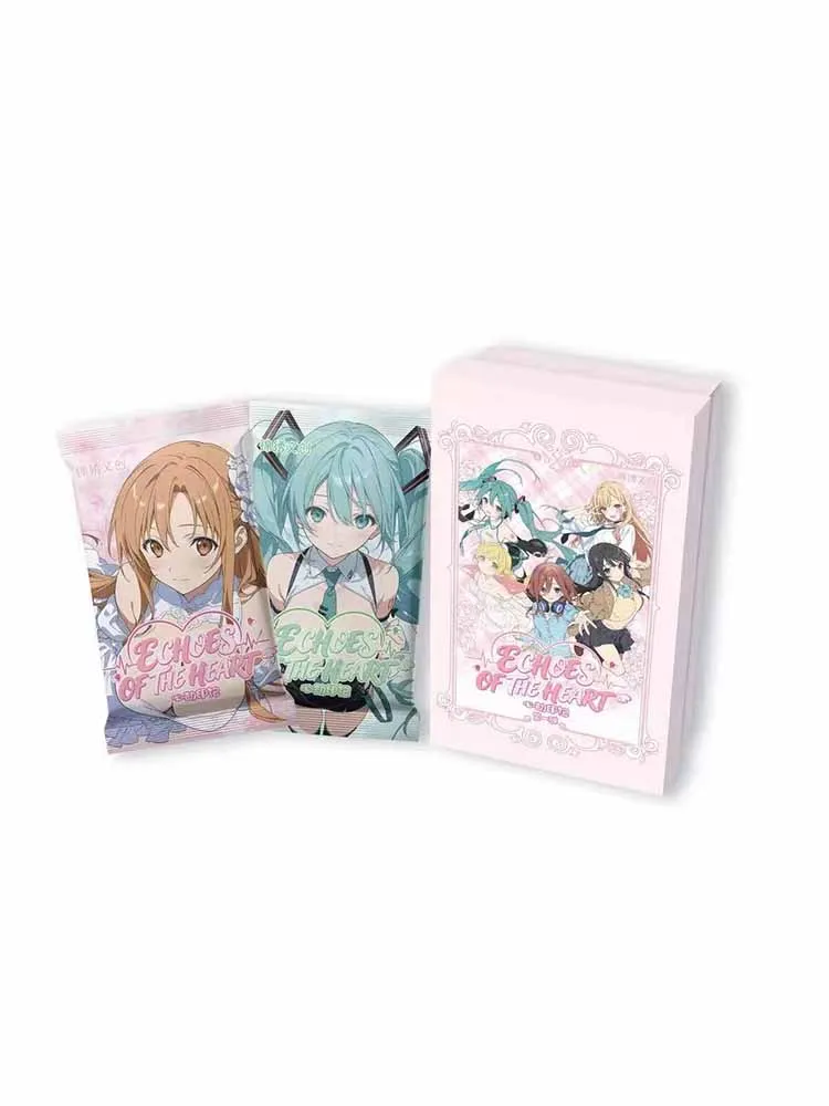 The first limited edition card of the new heartbeat mark ECHOES OF THE HEART surprise blind box character collection card